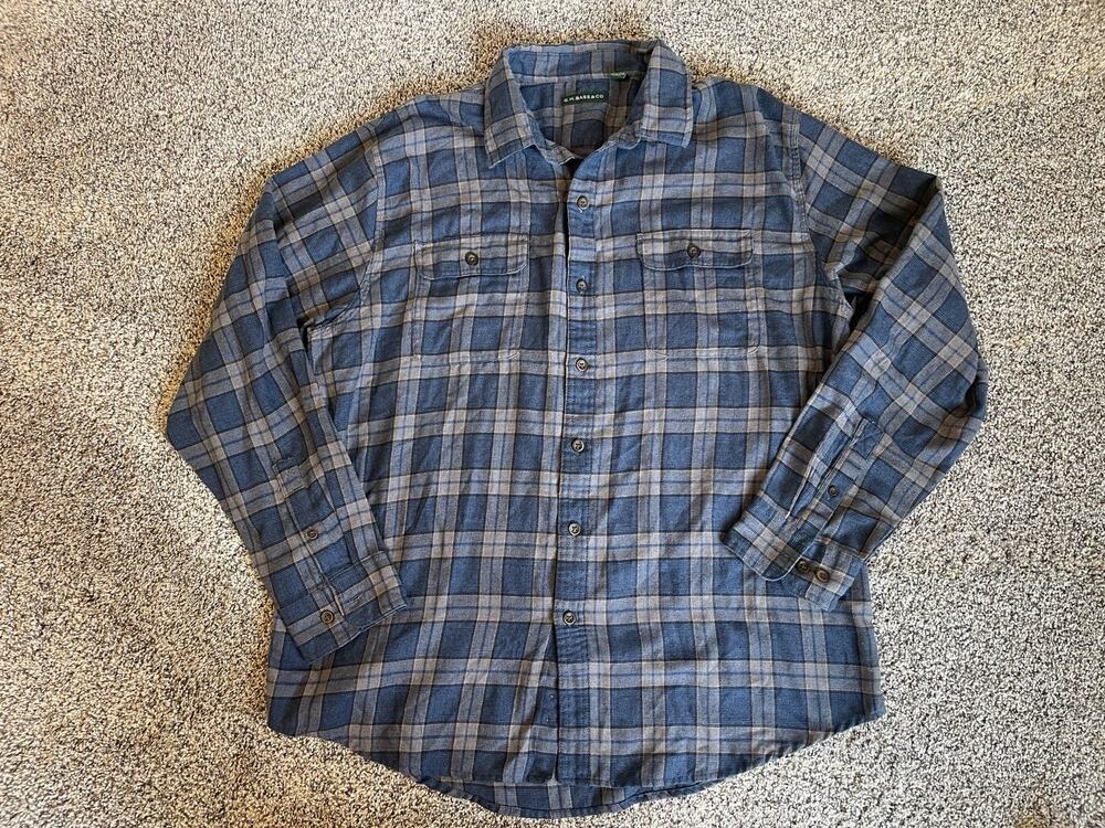 GH Bass Men’s Sz XL Plaid Long Sleeve Flannel Shirt